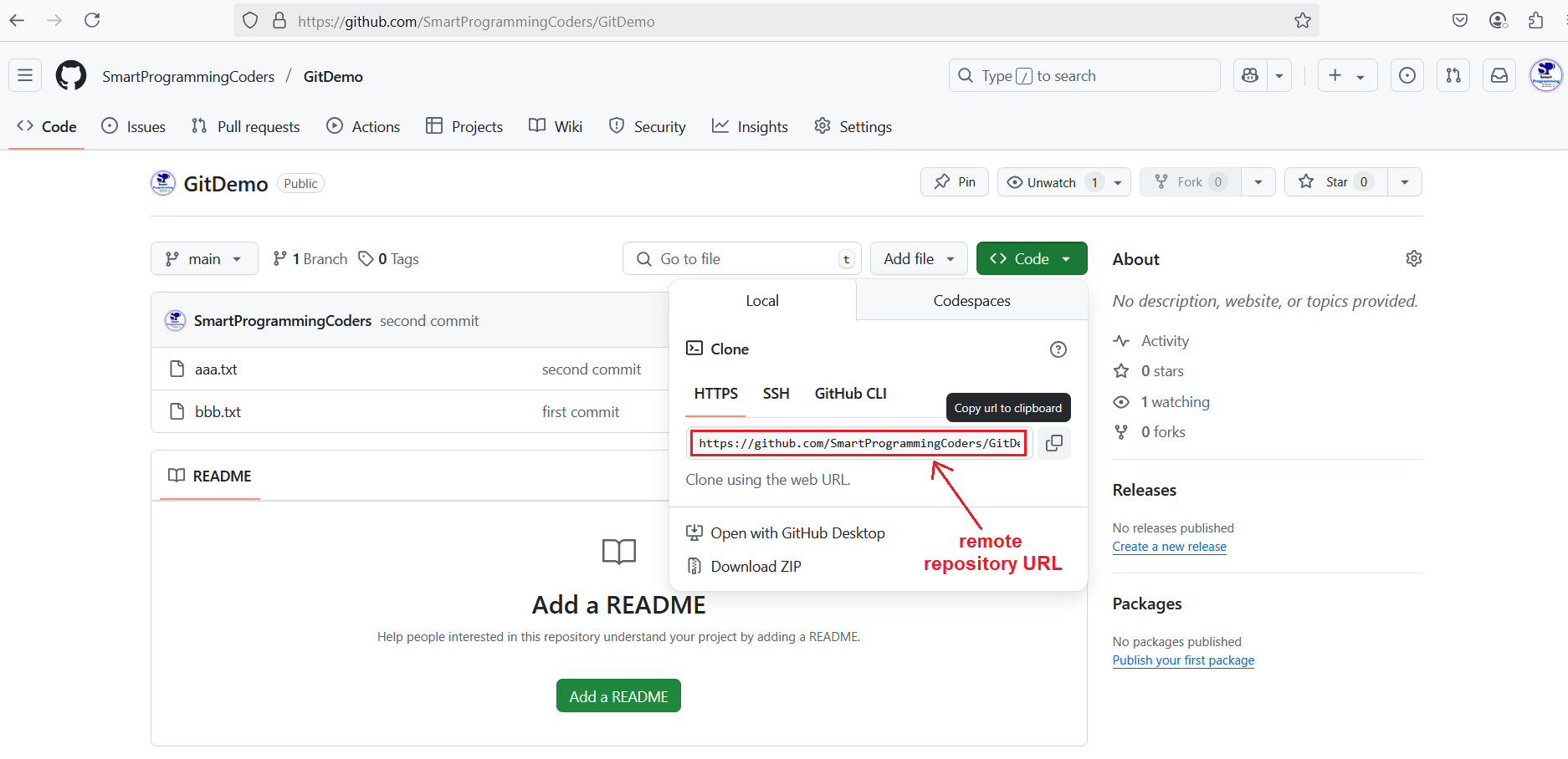 Git Clone Url